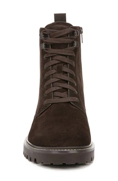 Vince Dominic Plain Toe Boot In Brown