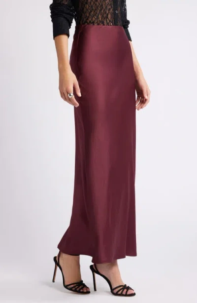 Open Edit Bias Cut Maxi Skirt