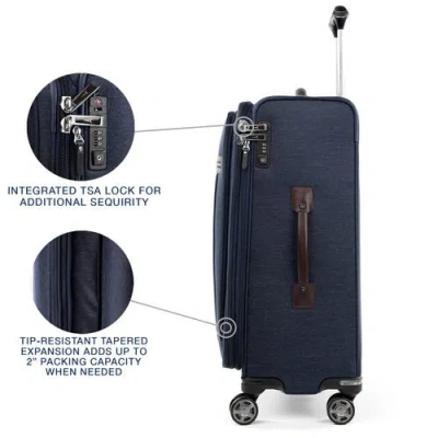 Travelpro Platinum Elite Softside Expandable Medium 25-inch Checked Luggage