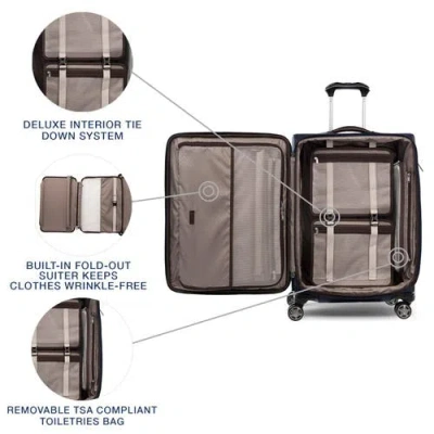 Travelpro Platinum Elite Softside Expandable Medium 25-inch Checked Luggage