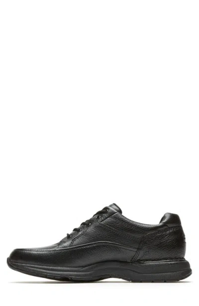 Rockport Edge Hill Apron Toe Sneaker In Black