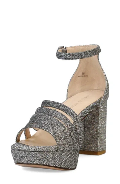 Pelle Moda Amber Ankle Strap Platform Sandal