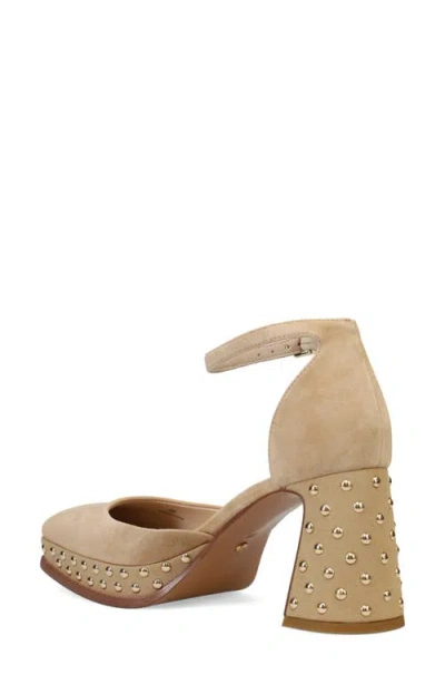 Pelle Moda Dietta Ankle Strap Platform Pump
