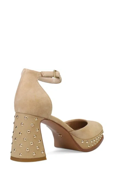 Pelle Moda Dietta Ankle Strap Platform Pump