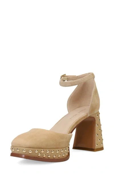 Pelle Moda Dietta Ankle Strap Platform Pump