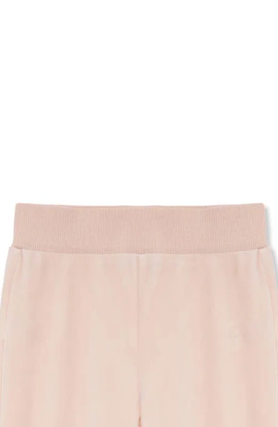 Habitual Kids Kids' Velour Sequin Top & Sweatpants Set In Pink