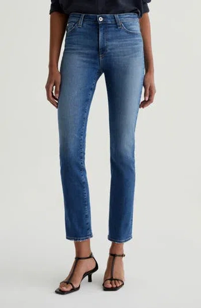 Ag The Jean Of Tomorrow Alexxis High Waist Straight Leg Jeans