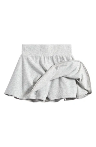 Splendid Kids' Cotton Blend Skort In Gray