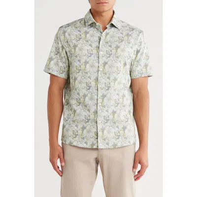Westzeroone Manuel Floral Short Sleeve Button-up Shirt