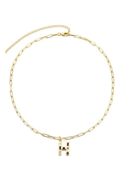 Adornia Initial Pendant Necklace