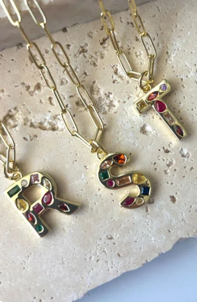 Adornia Initial Pendant Necklace