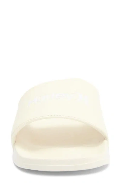 Hurley Wordmark Slide Sandal