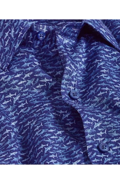David Donahue Lyocell Short Sleeve Shirt