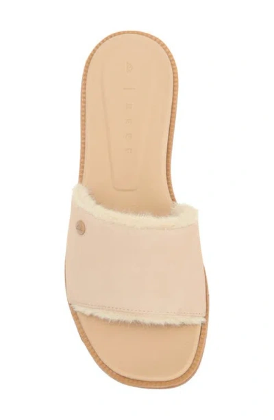 Reef Sunny Arrianah Faux Fur Slide Sandal