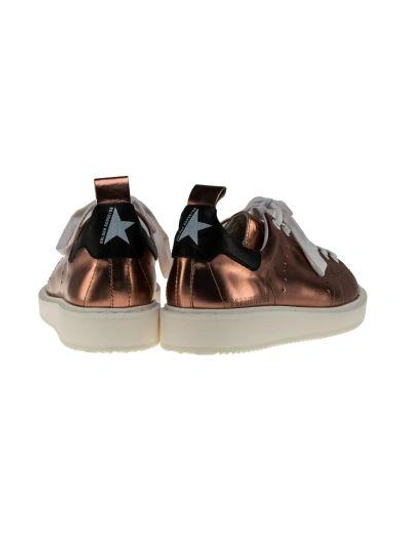 Shop Golden Goose Deluxe Brand Starter Low-top Sneakers In Copper