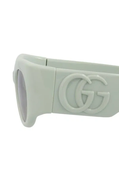 Gucci 53mm Modified Cat Eye Sunglasses