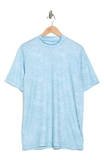 Travismathew Along The Way Crew T-shirt In Blue