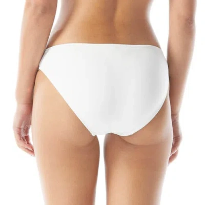 Michael Michael Kors Classic Bikini Bottom In White