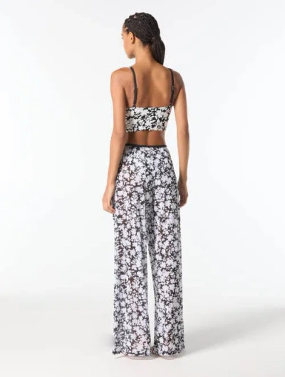 Michael Michael Kors Pull On Pant Cover Up In Multi