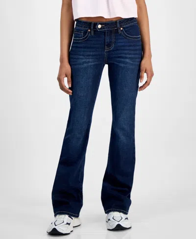 Celebrity Pink Juniors' Low-rise Extended-tab Bootcut Jeans