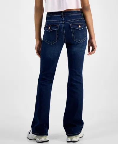 Celebrity Pink Juniors' Low-rise Extended-tab Bootcut Jeans