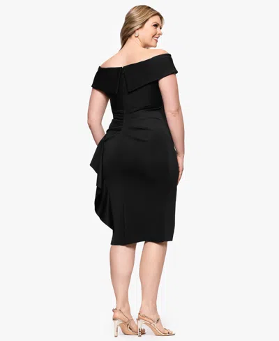 Xscape Plus Size Sweetheart-neckline Sheath Dress