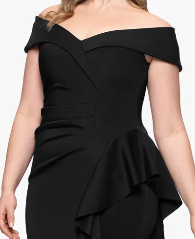 Xscape Plus Size Sweetheart-neckline Sheath Dress