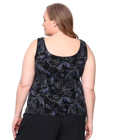 Alex Evenings Plus Size 2-pc. 3/4-sleeve Jacket & Top Set
