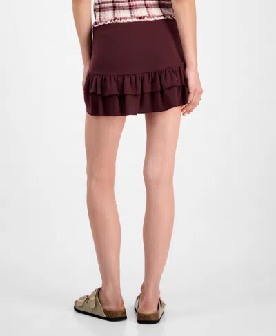 Celebrity Pink Juniors' Pleated Skort