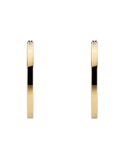 Gucci Blondie Cut-out Hoop Earrings In Gold