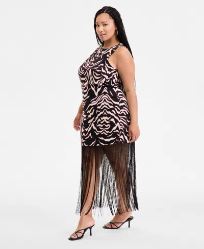 Bar Iii Printed Halter Dress, Exclusively At Macy's