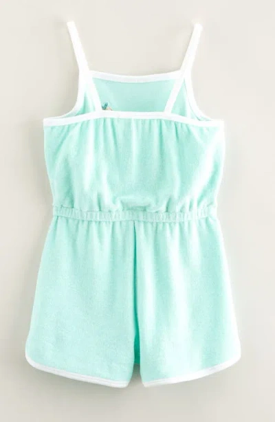 Tucker + Tate Kids' Organic Cotton Terry Romper In Blue