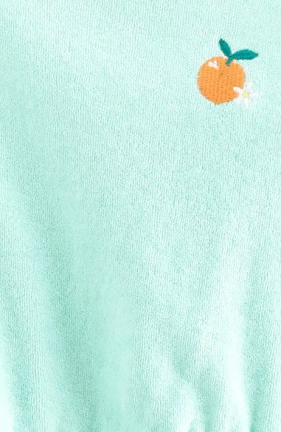 Tucker + Tate Kids' Organic Cotton Terry Romper In Blue