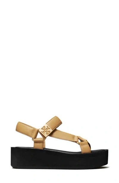 Tory Burch Mellow Platform Sandal In Neutral