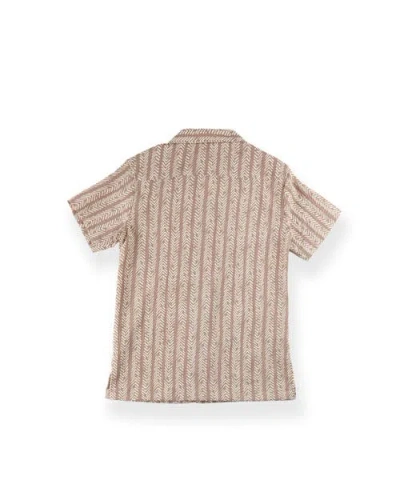 Sovereign Code Boys' Lantern Shirt - Big Kid In Brown