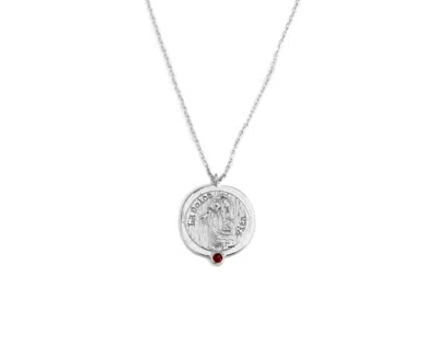 Gem Island Women's Red / Silver Dolce Vita Silver Necklace