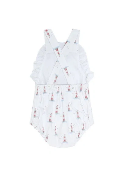 Nellapima Lighthouse Woven Summer Bubble In White
