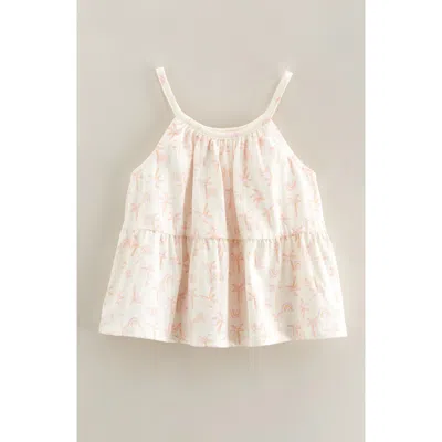 Tucker + Tate Kids' Cotton Tiered Camisole In Neutral