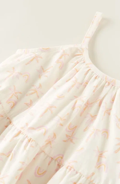 Tucker + Tate Kids' Cotton Tiered Camisole In Neutral