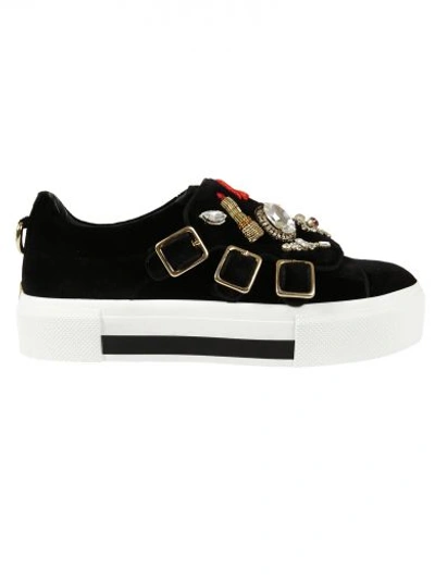 Shop Alexander Mcqueen Obsession Charms Sneakers In Fantasia