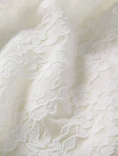 Michael Michael Kors Lace Cover Up Pants In White