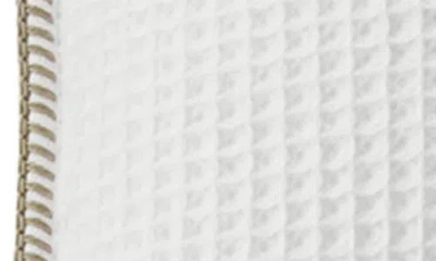 Boll & Branch Blanket Stitch Organic Cotton Waffle Weave European Sham