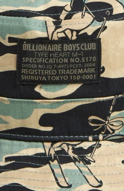 Billionaire Boys Club Bb Camo Bucket Hat In Multi