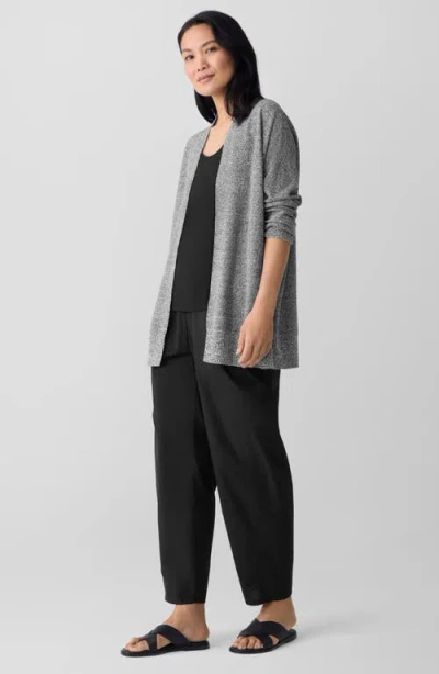 Eileen Fisher Organic Linen Blend Open Front Cardigan