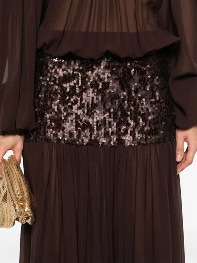 Atu Body Couture Sequin-embellished Off-shoulder Dress