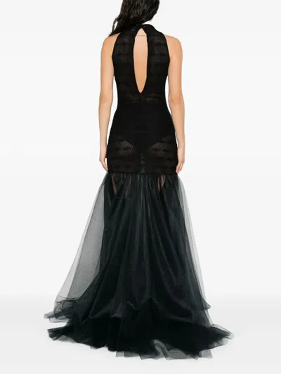Atu Body Couture Halterneck Tulle Dress
