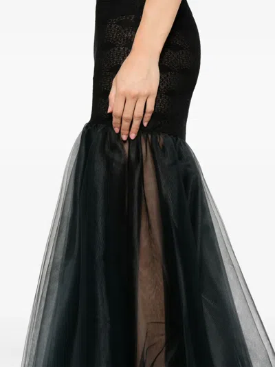 Atu Body Couture Halterneck Tulle Dress