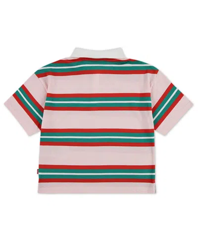 Levi's Big Girls Knit Polo Top In Neutral