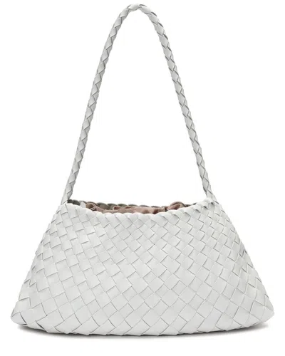 Tiffany & Fred Paris Hand-woven Leather Shoulder Bag