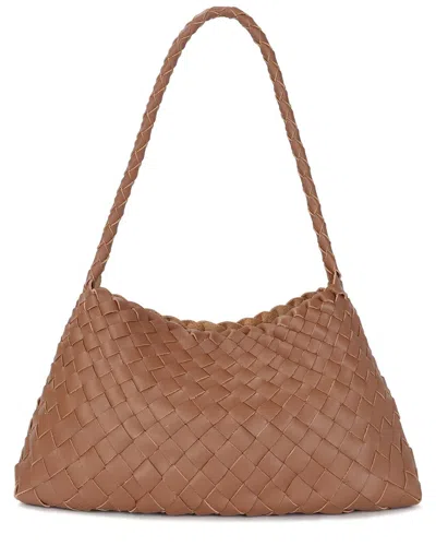 Tiffany & Fred Paris Hand-woven Leather Shoulder Bag
